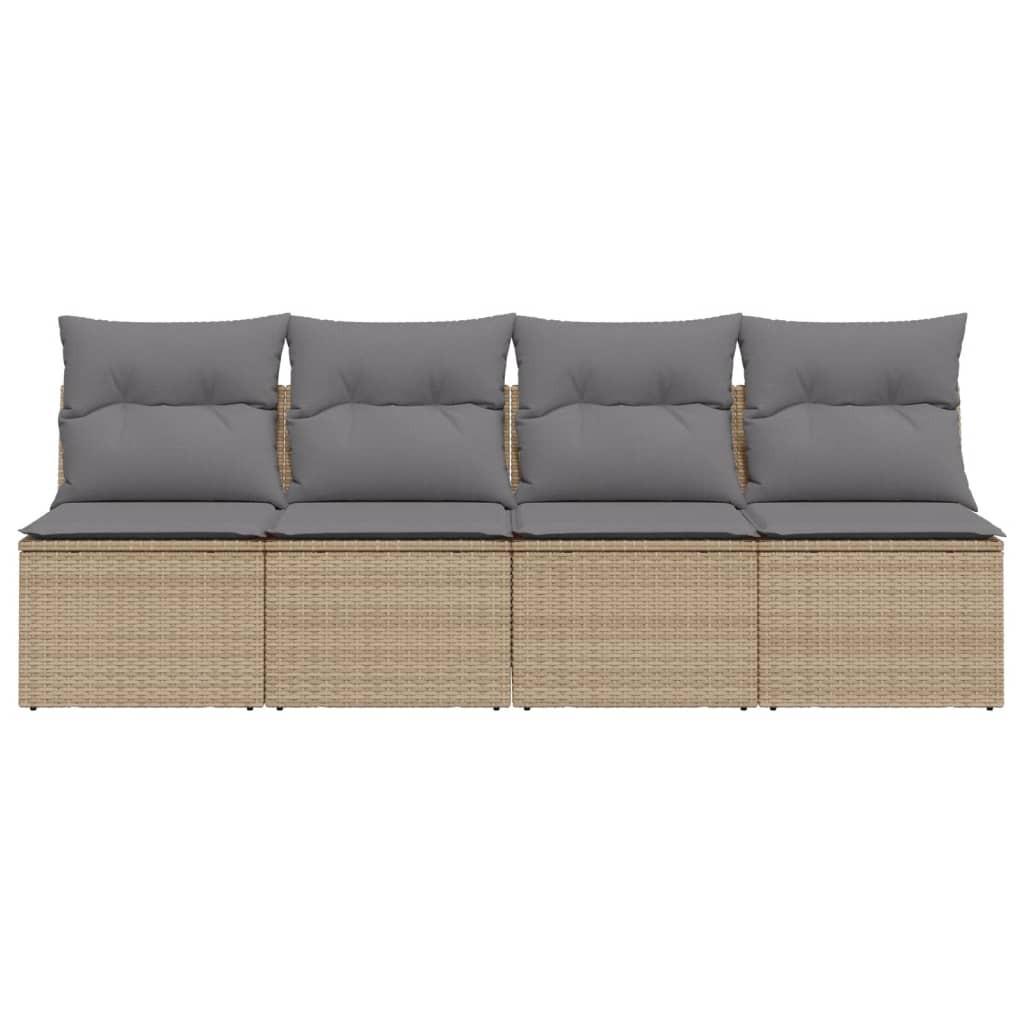 VidaXL Gartensofa poly-rattan  