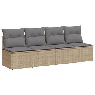 VidaXL Gartensofa poly-rattan  