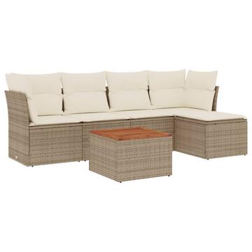 Garten sofagarnitur poly-rattan