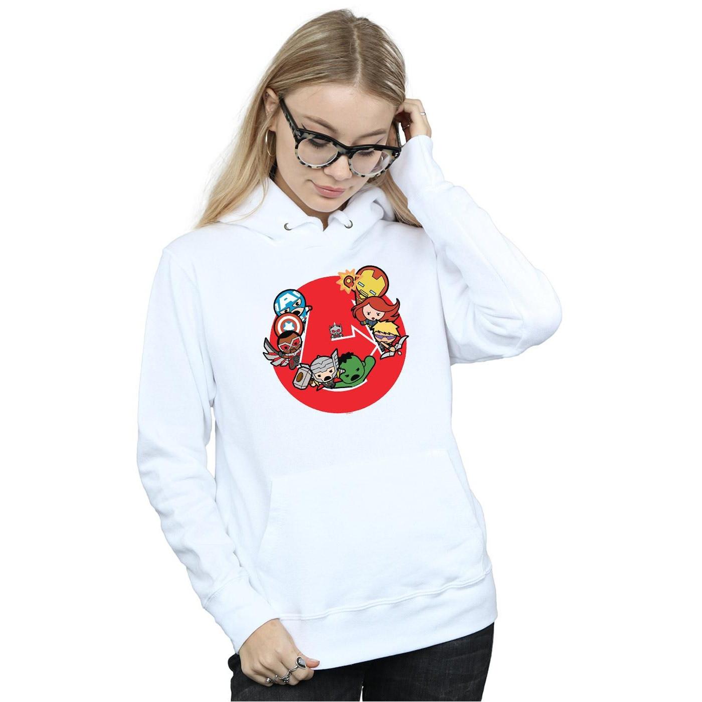 MARVEL  Kawaii Avengers Ready Steady War Kapuzenpullover 