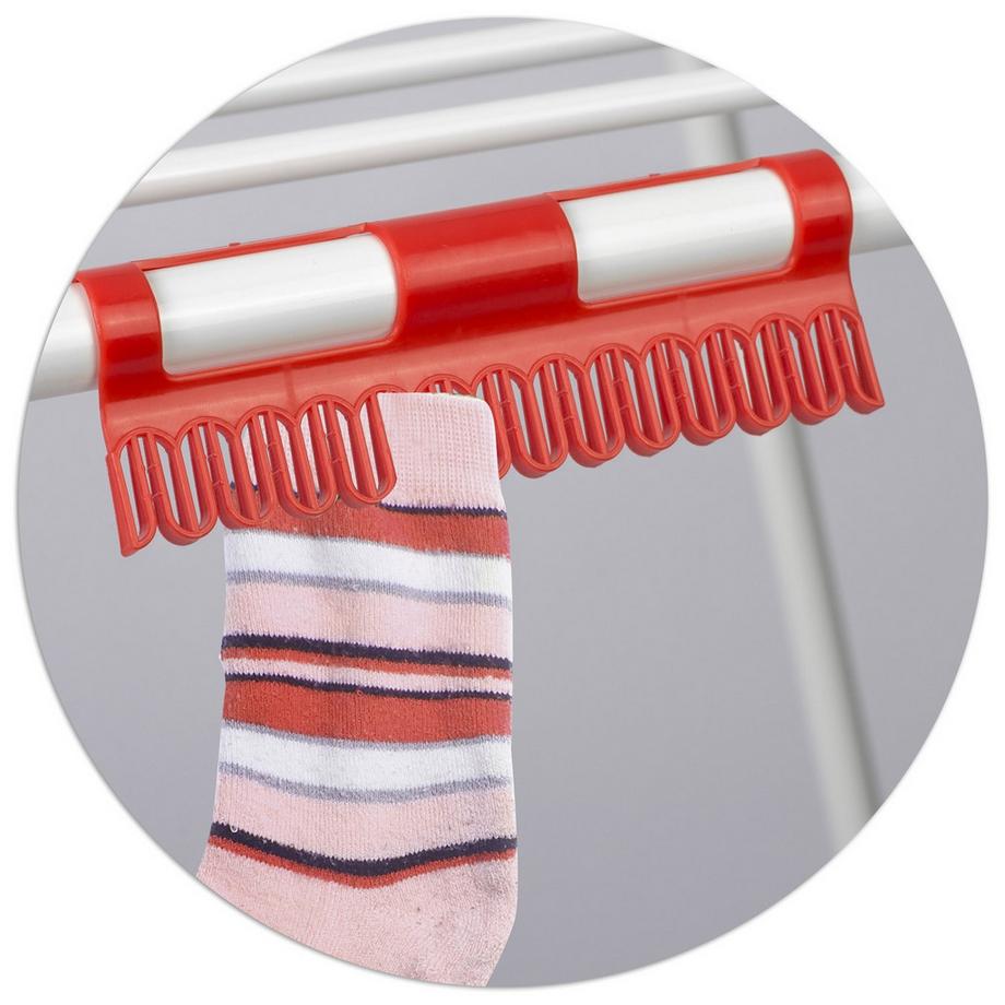 B2X  Halter für Socken für Wäschetrockner, 2er-Pack 