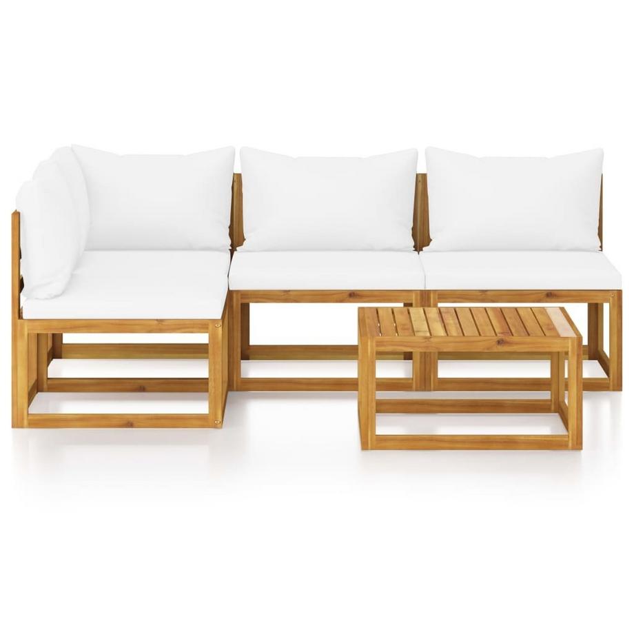 VidaXL set salotto da giardino Legno di acacia  