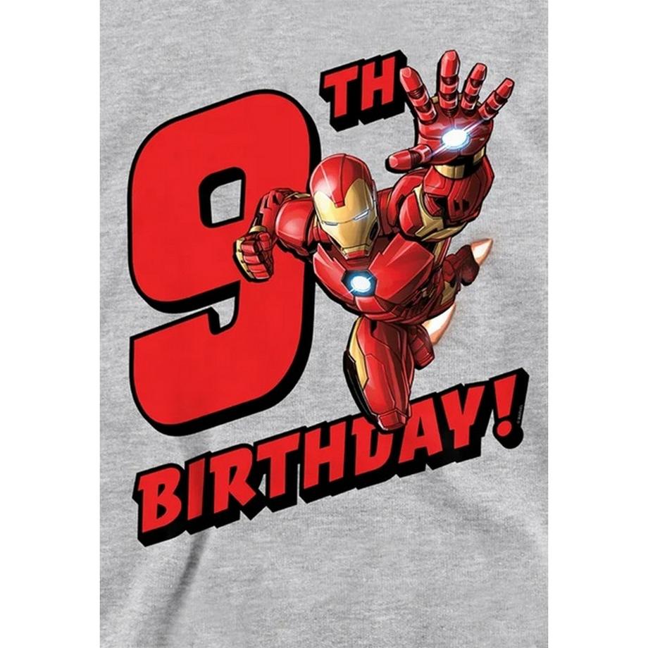 MARVEL  Felpa Con Cappuccio Nono Compleanno Di Ferro Erica 