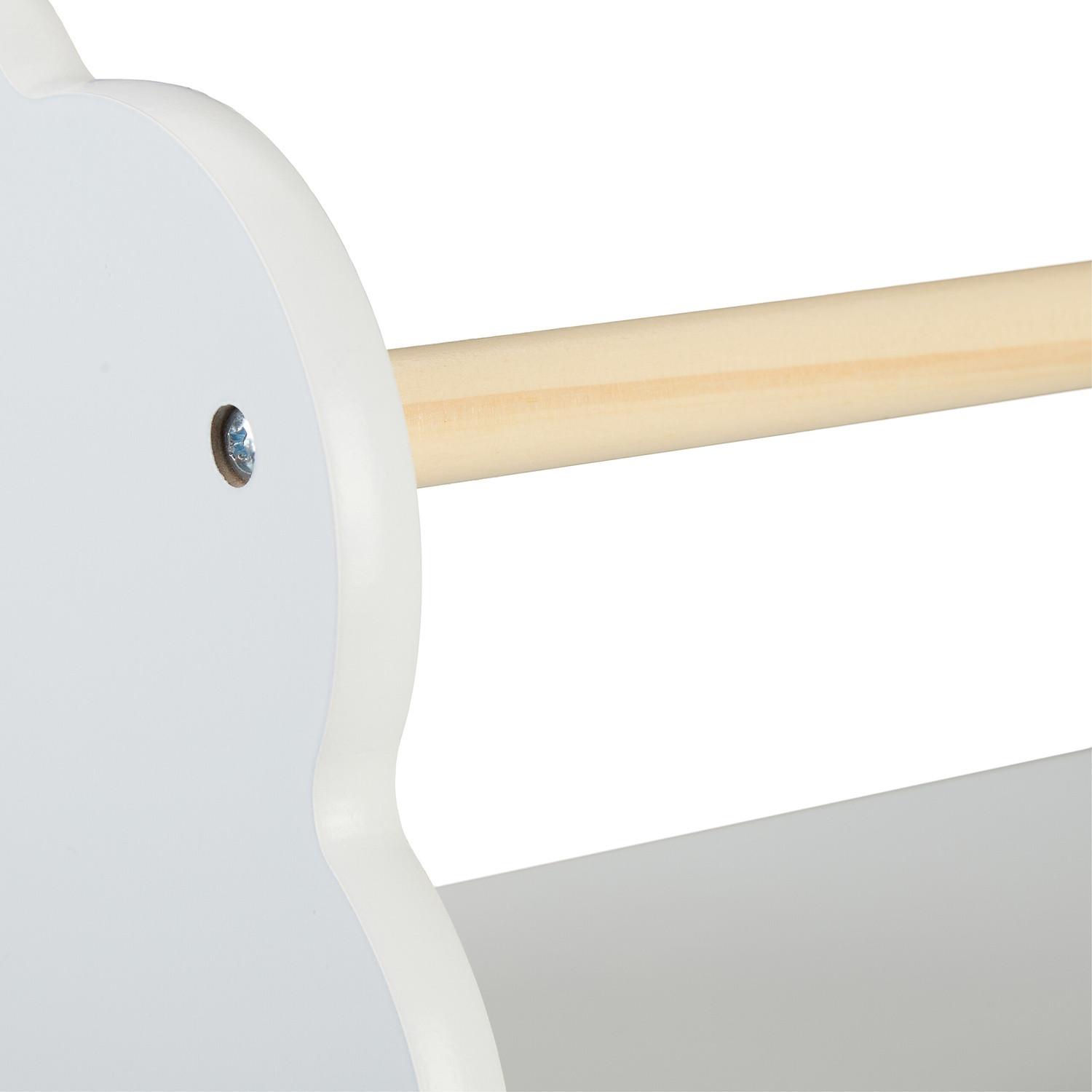 Northix Kinderbücherregal Wolken 3er-Pack  