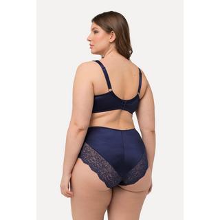 Ulla Popken Soutien-gorge à armatures sans bonnets souples Satin Dentelle  