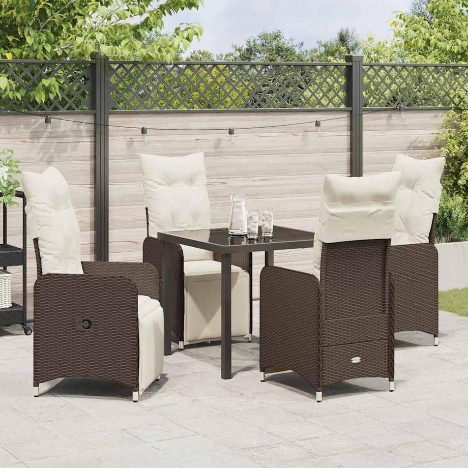 VidaXL Garten essgruppe poly-rattan  