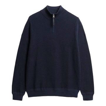 Maglione a maglia Uomini Vestibilità confortevole-Texture Henley