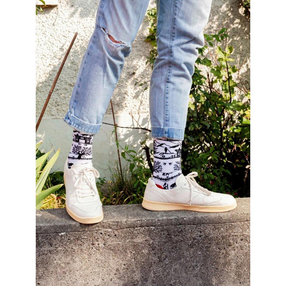 DillySocks Chaussettes Silhouette Découpée  