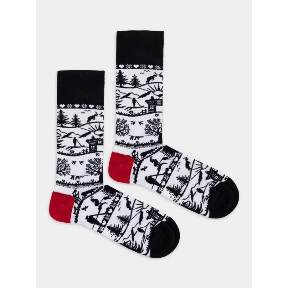 Chaussettes Silhouette Découpée
