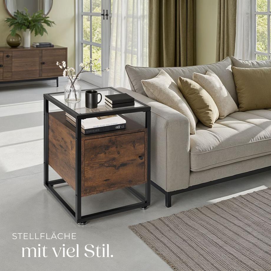 Tectake Nachttisch Dudley  