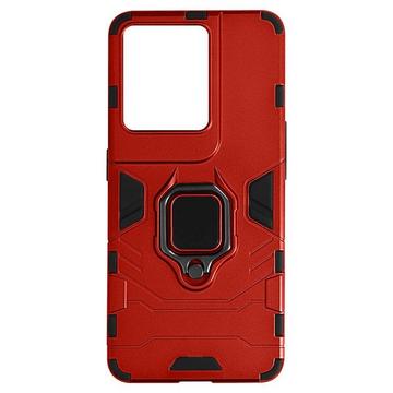 Coque Bague Oppo Reno 8 Pro 5G Rouge