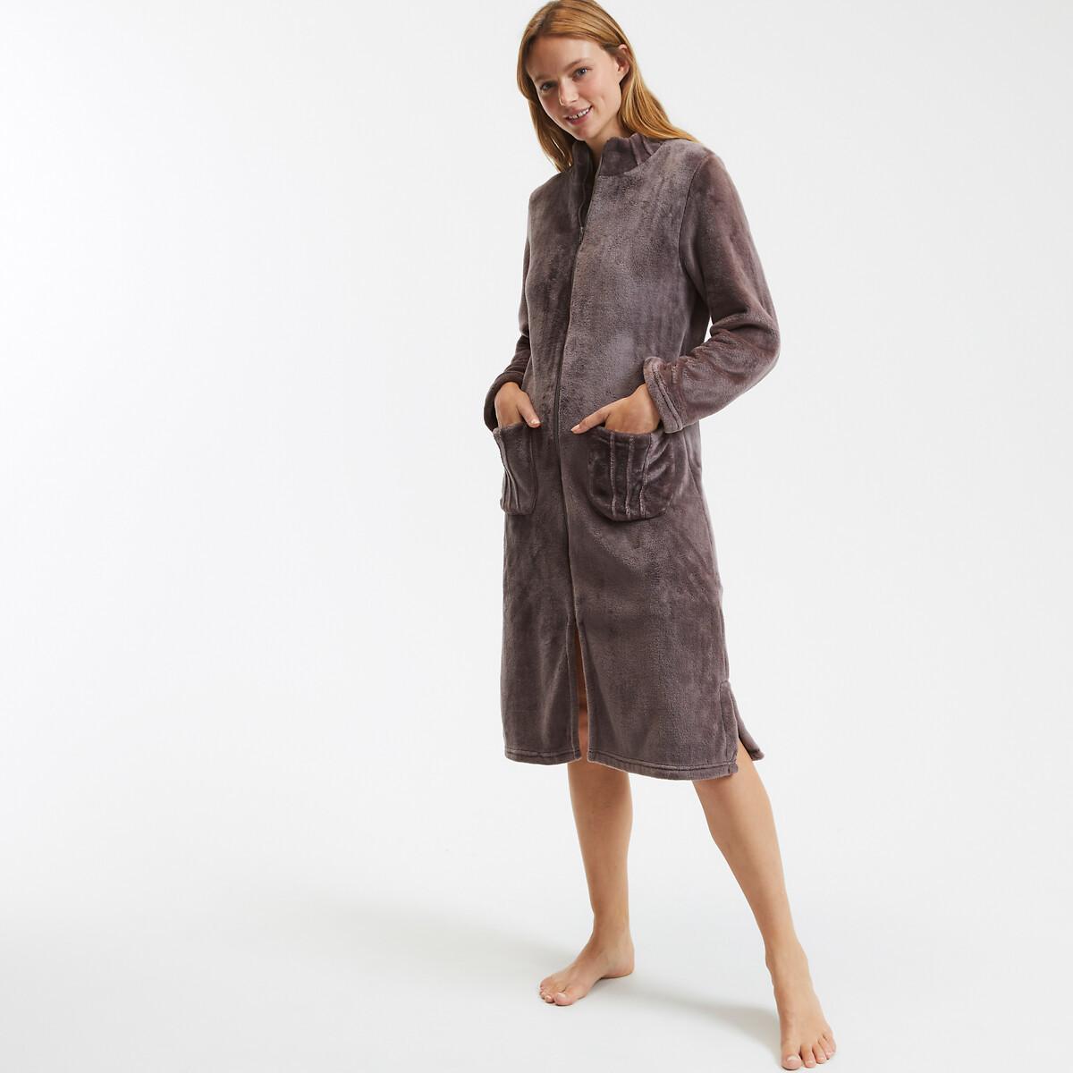 La Redoute Collections Morgenmantel mit Reissverschluss  