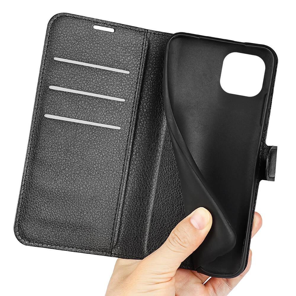 Cover-Discount  iPhone 14 Plus - Leder Etui Hülle 