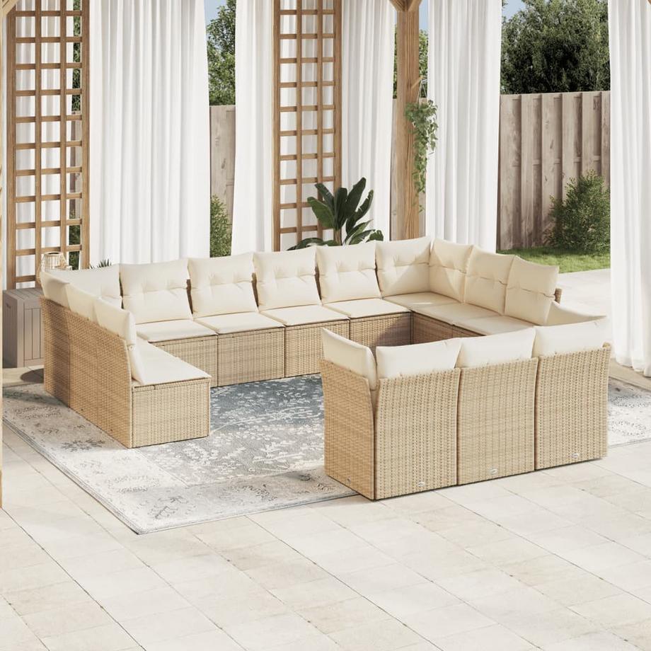 VidaXL Garten sofagarnitur poly-rattan  