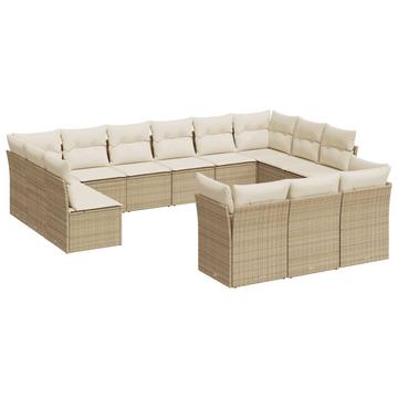 Garten sofagarnitur poly-rattan