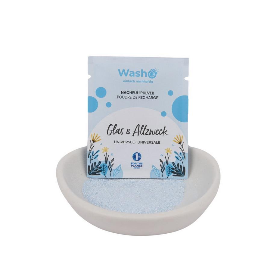 Washo Pulverset Glasreiniger  