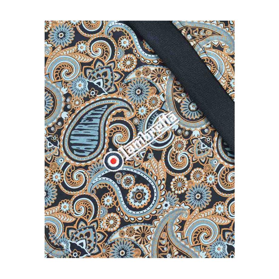 Lambretta  Maglietta Polo Paisley 
