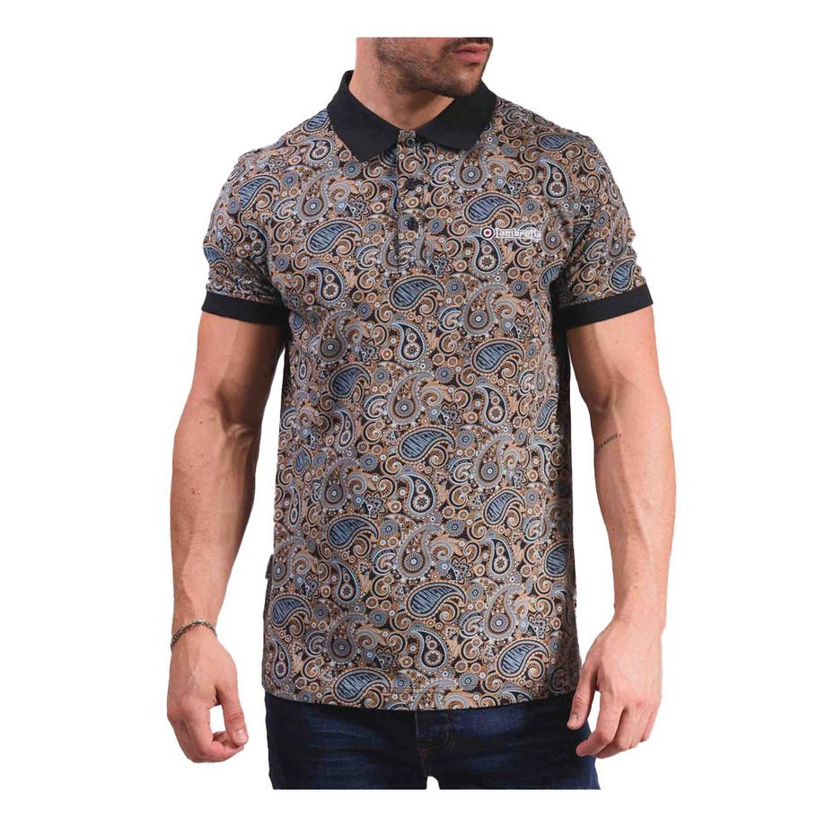 Lambretta  Maglietta Polo Paisley 