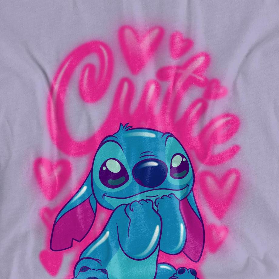 Lilo & Stitch T-Shirt grafica Cutie Stitch  