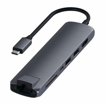 Hub USB-C multiporta slim grigio Satechi