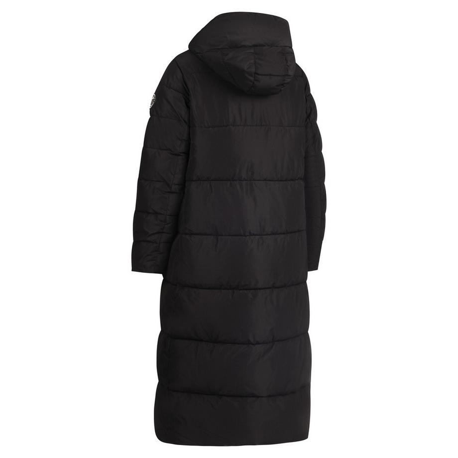 Trespass Giacca Imbottita Lunga Shayla con Cappuccio  