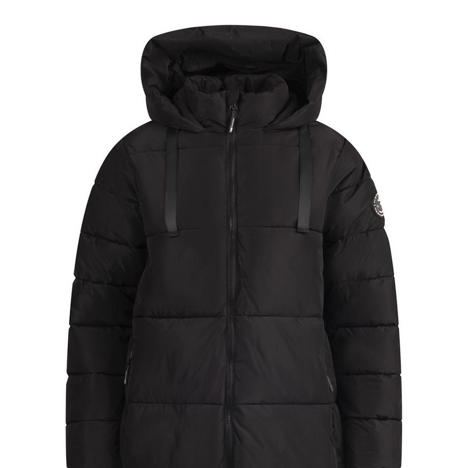 Trespass Giacca Imbottita Lunga Shayla con Cappuccio  