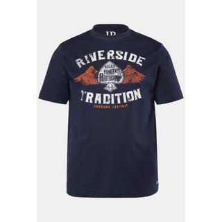 JP1880 Halbarm T-Shirt mit Brustprint  