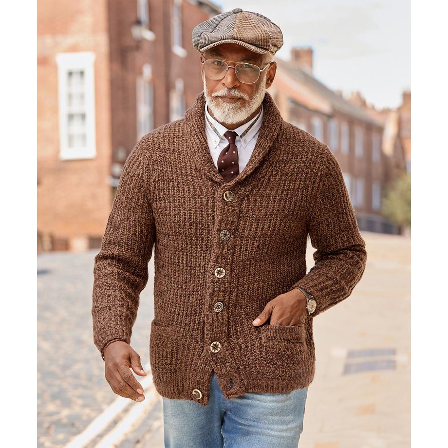 Joe Browns Cardigan style marin avec col châle  