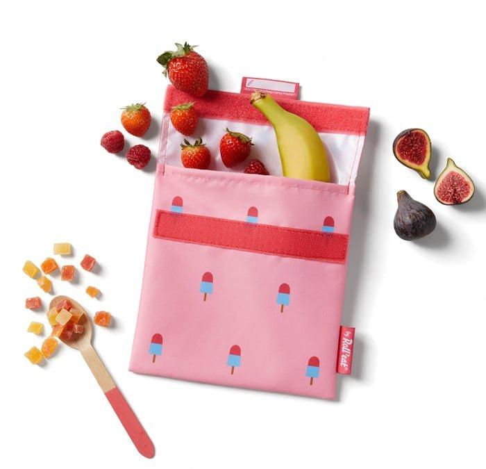 Roll'eat  Roll'eat Snack’n’Go Icons Ice-cream Borsa portapranzo Poliuretano termoplastico (TPU), Poliestere Blu, Rosa 