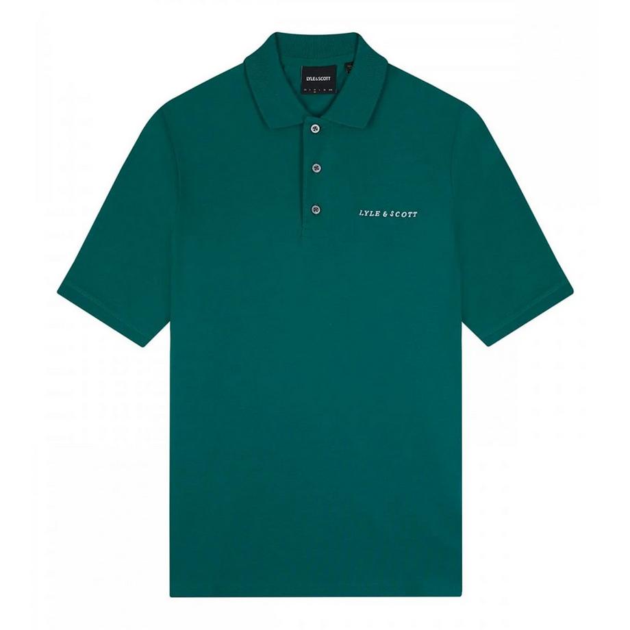 Maglietta Polo Logo Ricamato