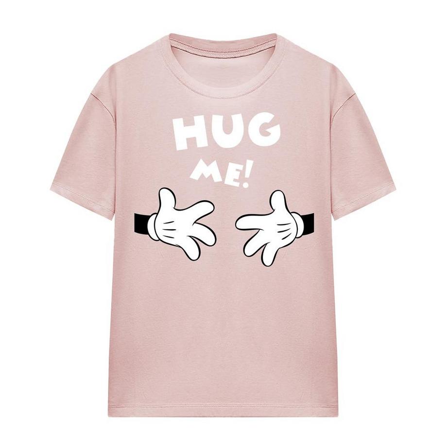 Tshirt SaintValentin motif Mickey Mouse HUG ME