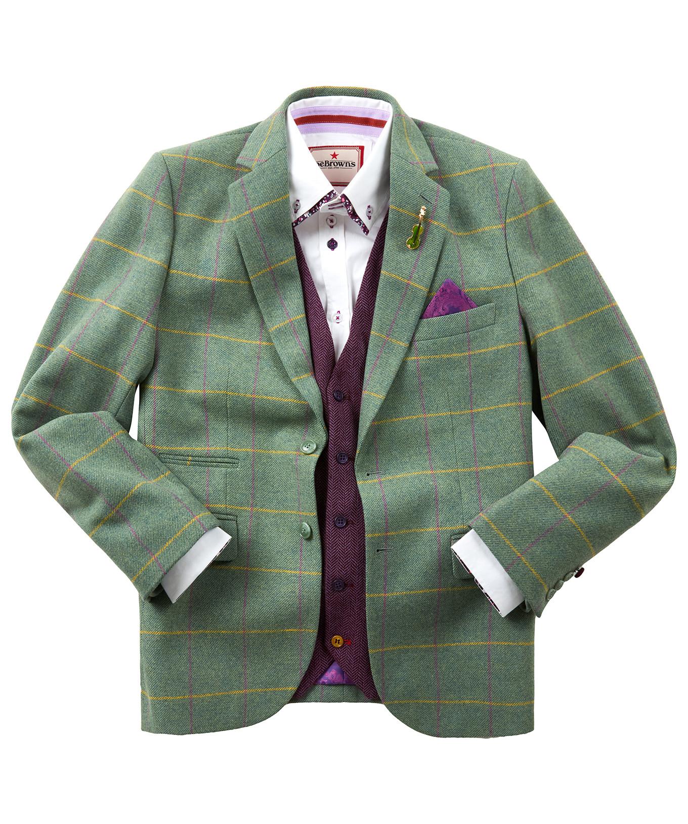 Joe Browns  Blazer Carreaux Tradition Boutonnage Simple 