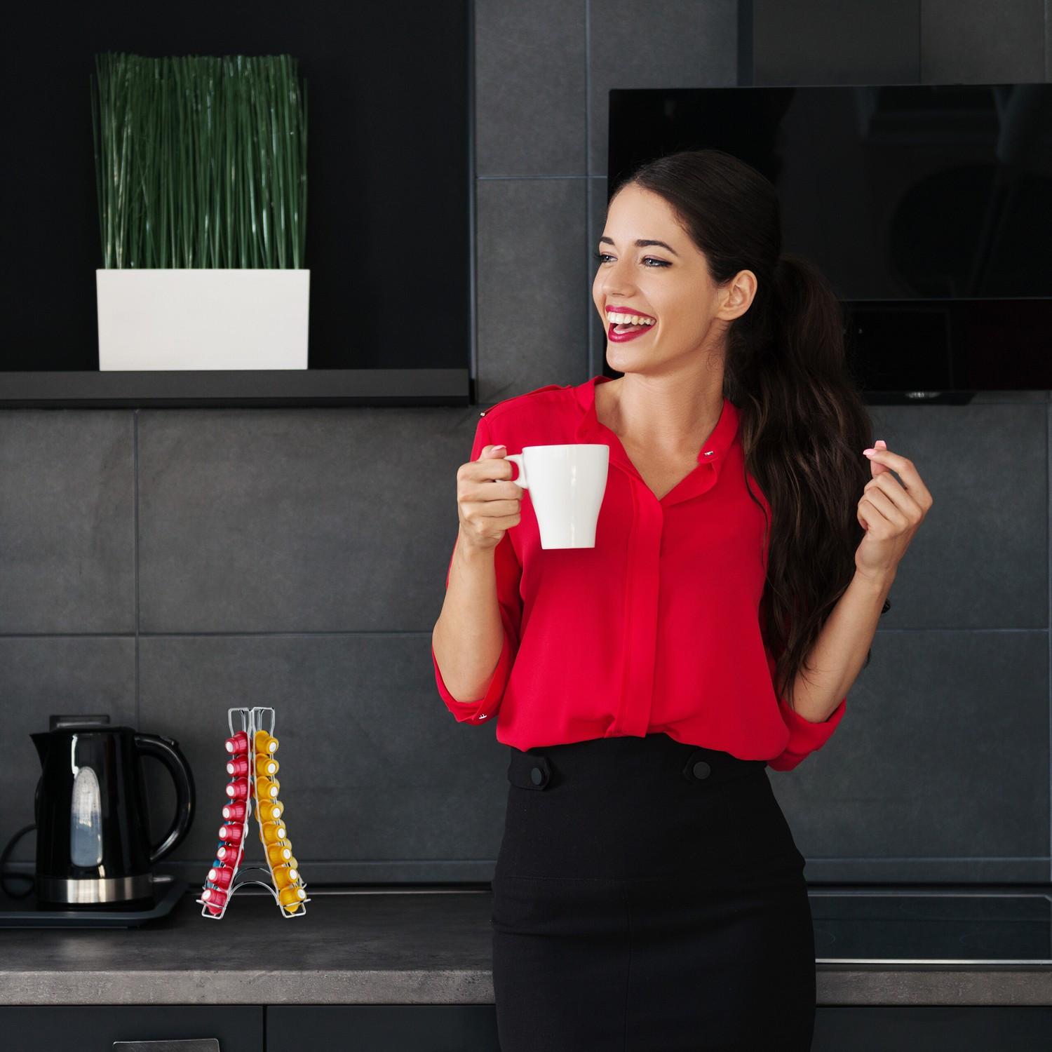 Northix Nespresso Kapselhalter für 32 Kapseln  