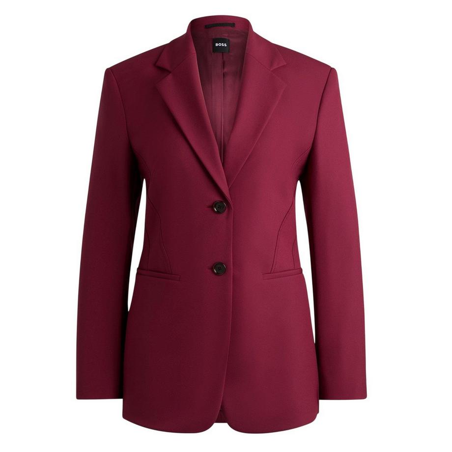 Blazer Colletto Con Risvolto