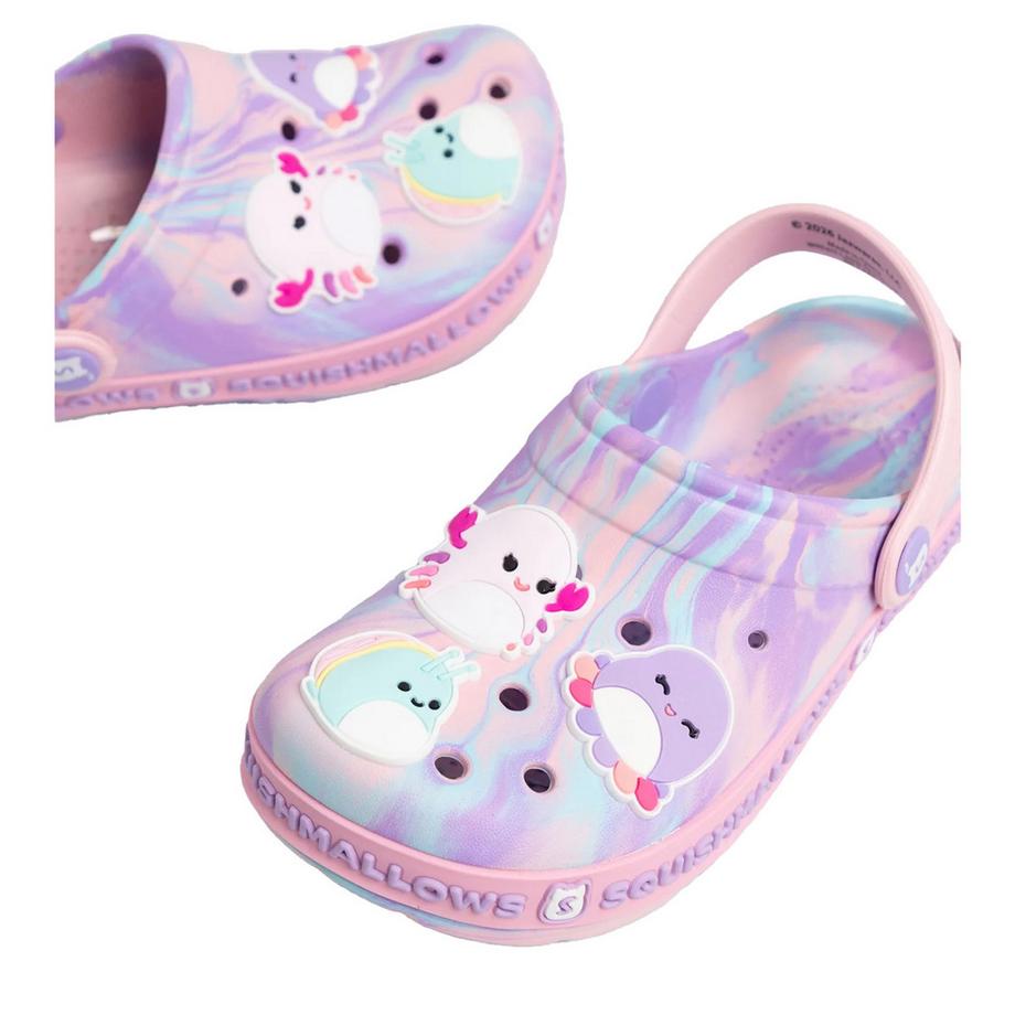 Squishmallows Sabots Motif Multiples Personnages Plat  