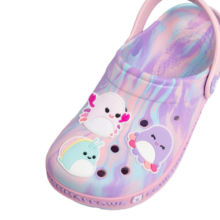 Squishmallows Sabots Motif Multiples Personnages Plat  