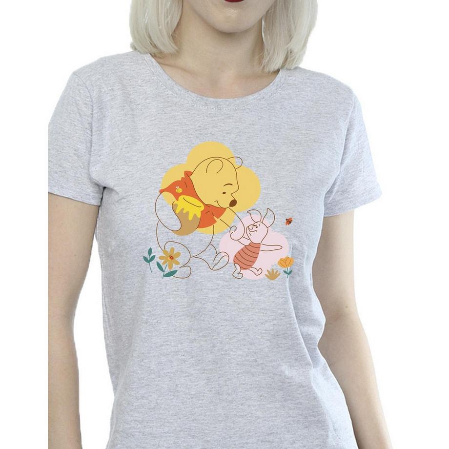 Disney Winnie l'Ourson et Porcinet T-Shirt Graphique  