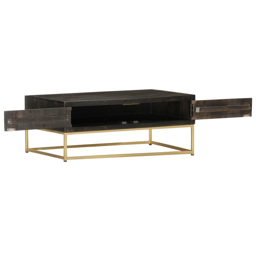 VidaXL Table basse bois  