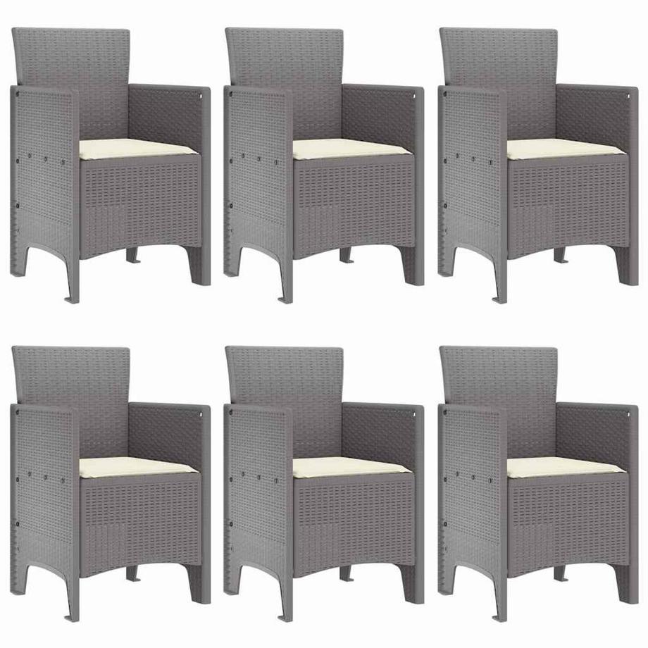 VidaXL Garten essgruppe poly-rattan  