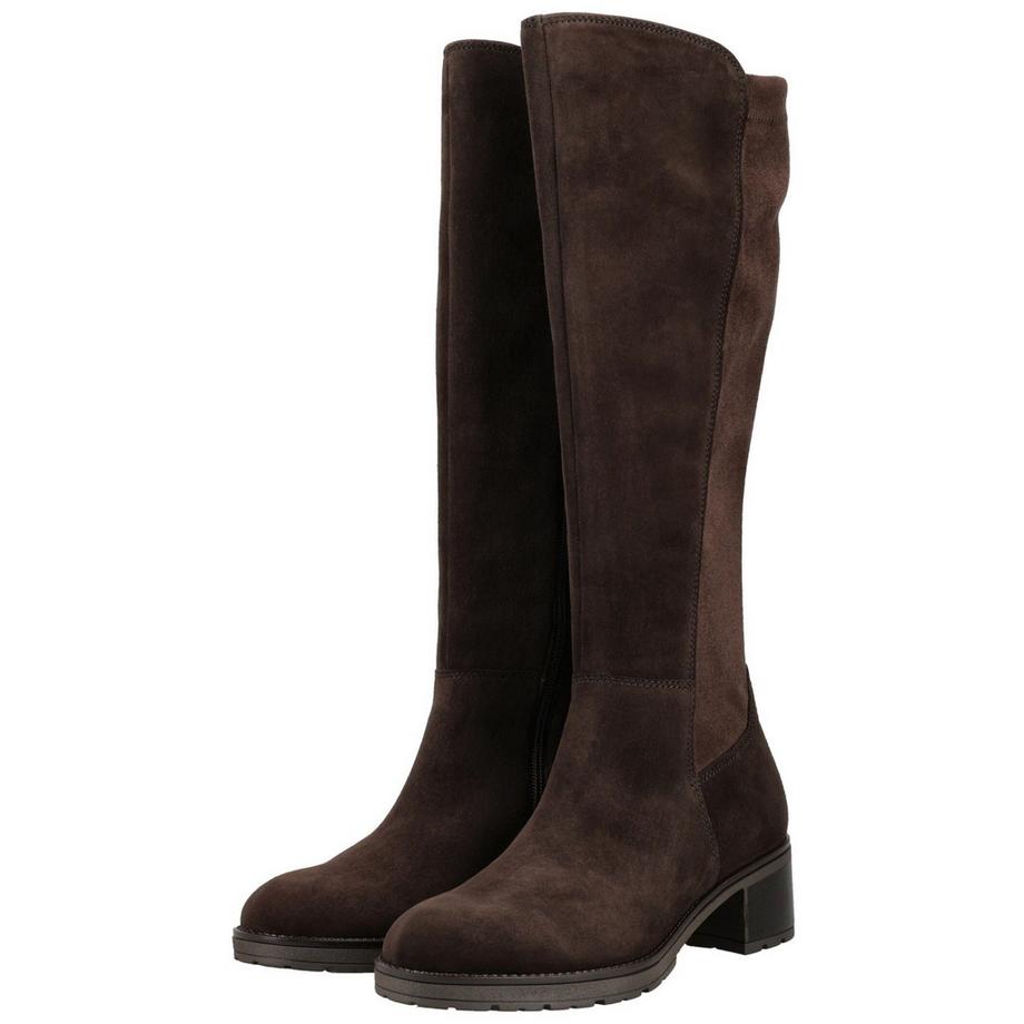 Gabor Knielange Stiefel mit Blockabsatz Stiefel 