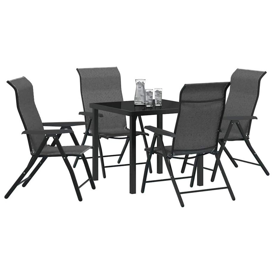 VidaXL Garten set essen poly-rattan  