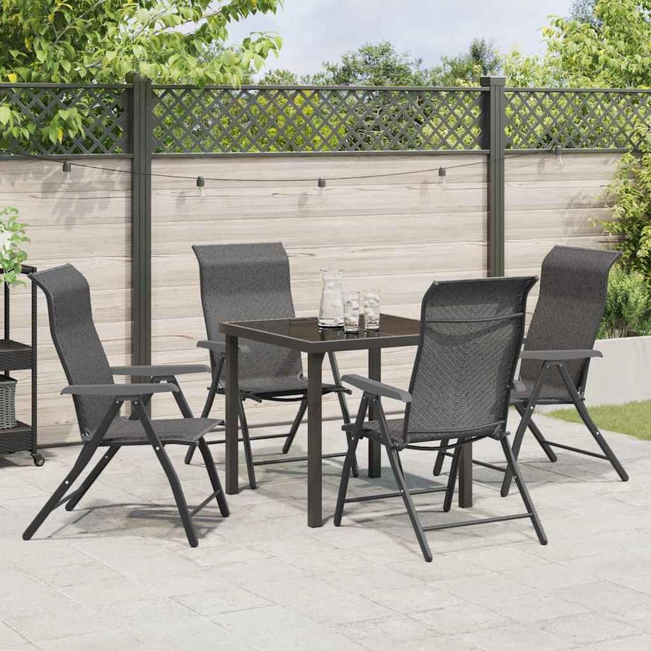 VidaXL Garten set essen poly-rattan  
