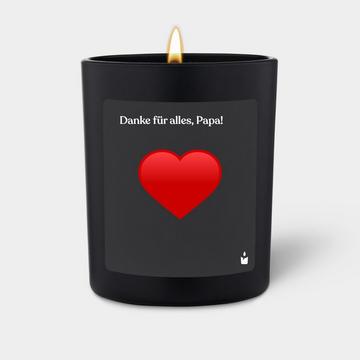 Duftkerze Woody Danke für alles, Papa!