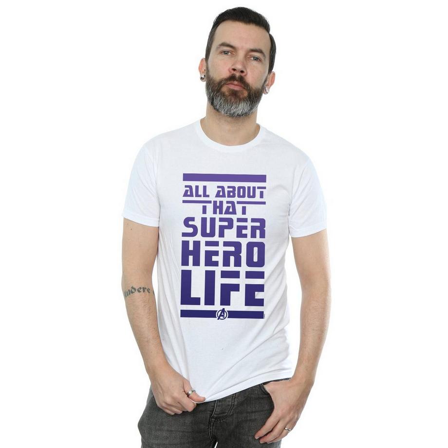 MARVEL Avengers Endgame Superhero Life T-Shirt  