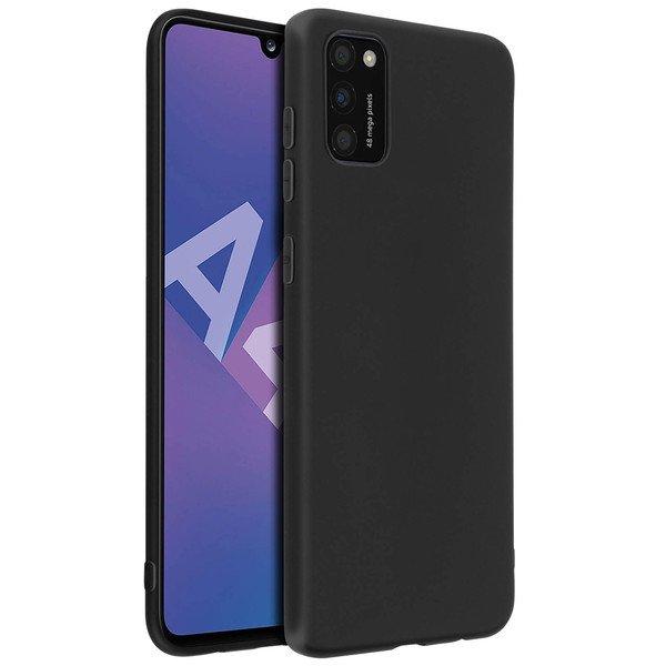 Avizar  Coque Samsung Galaxy A41 Silicone Noir 