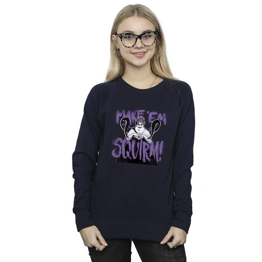 Disney Ursula Make 'Em Squirm Sweatshirt Imprimé  