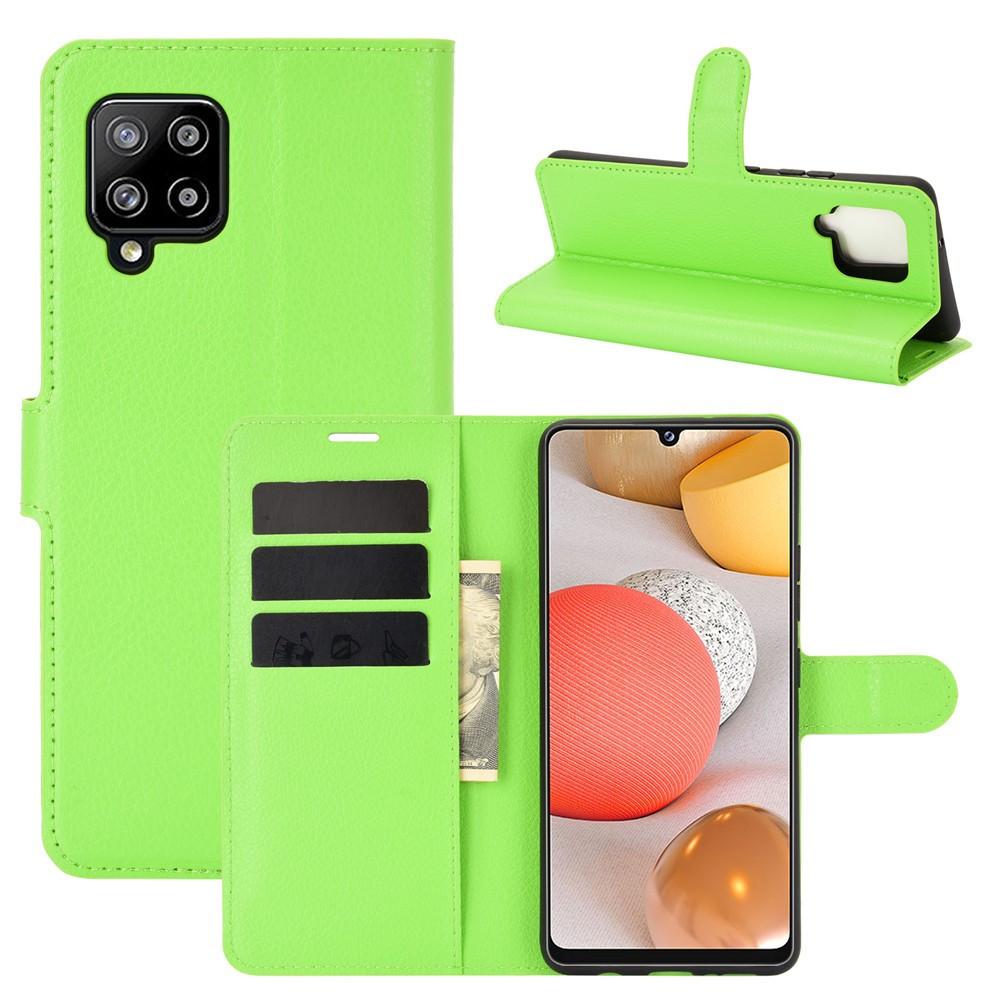 Cover-Discount  Galaxy A42 - Leder Etui Hülle 