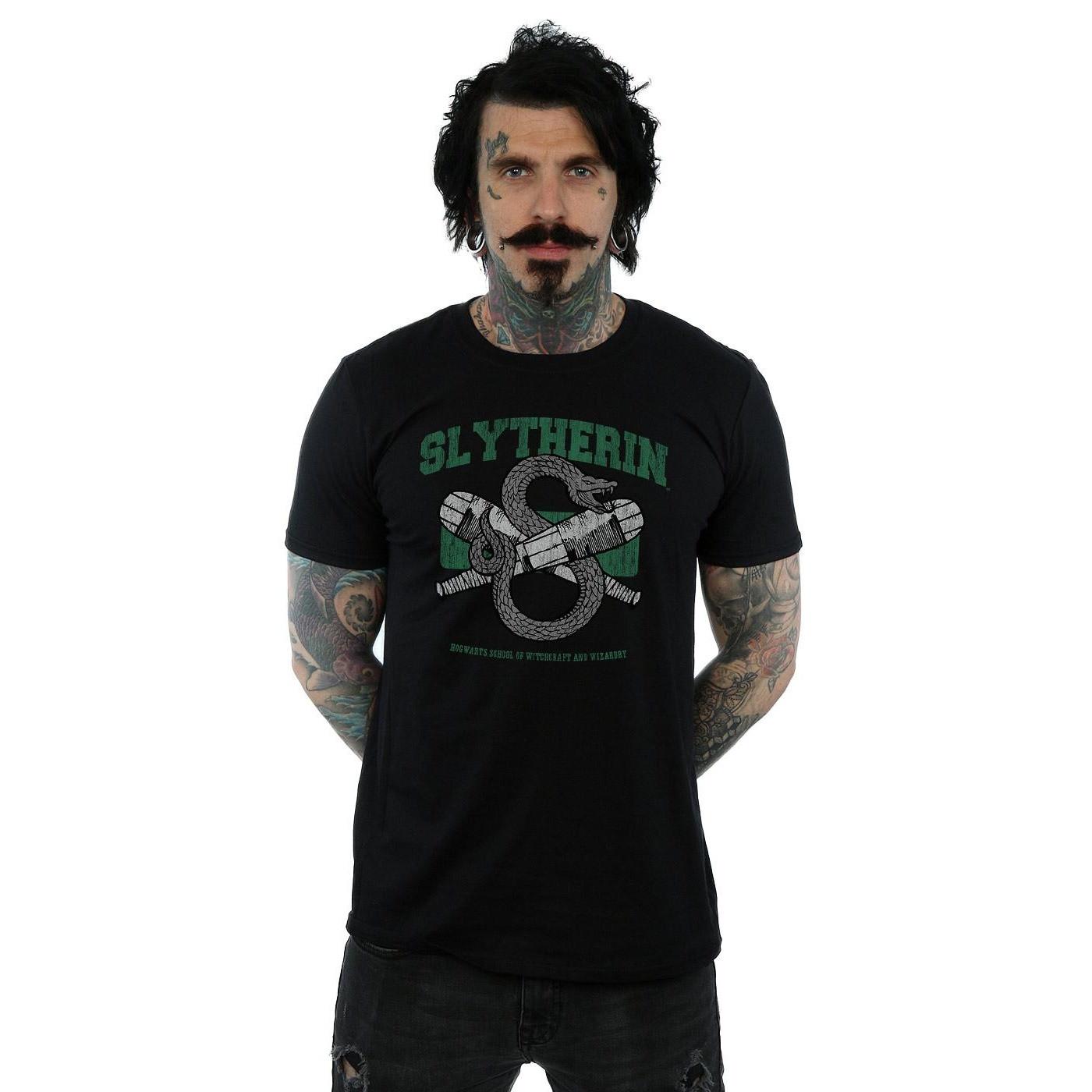 HARRY-POTTER  Tshirt SLYTHERIN QUIDDITCH 