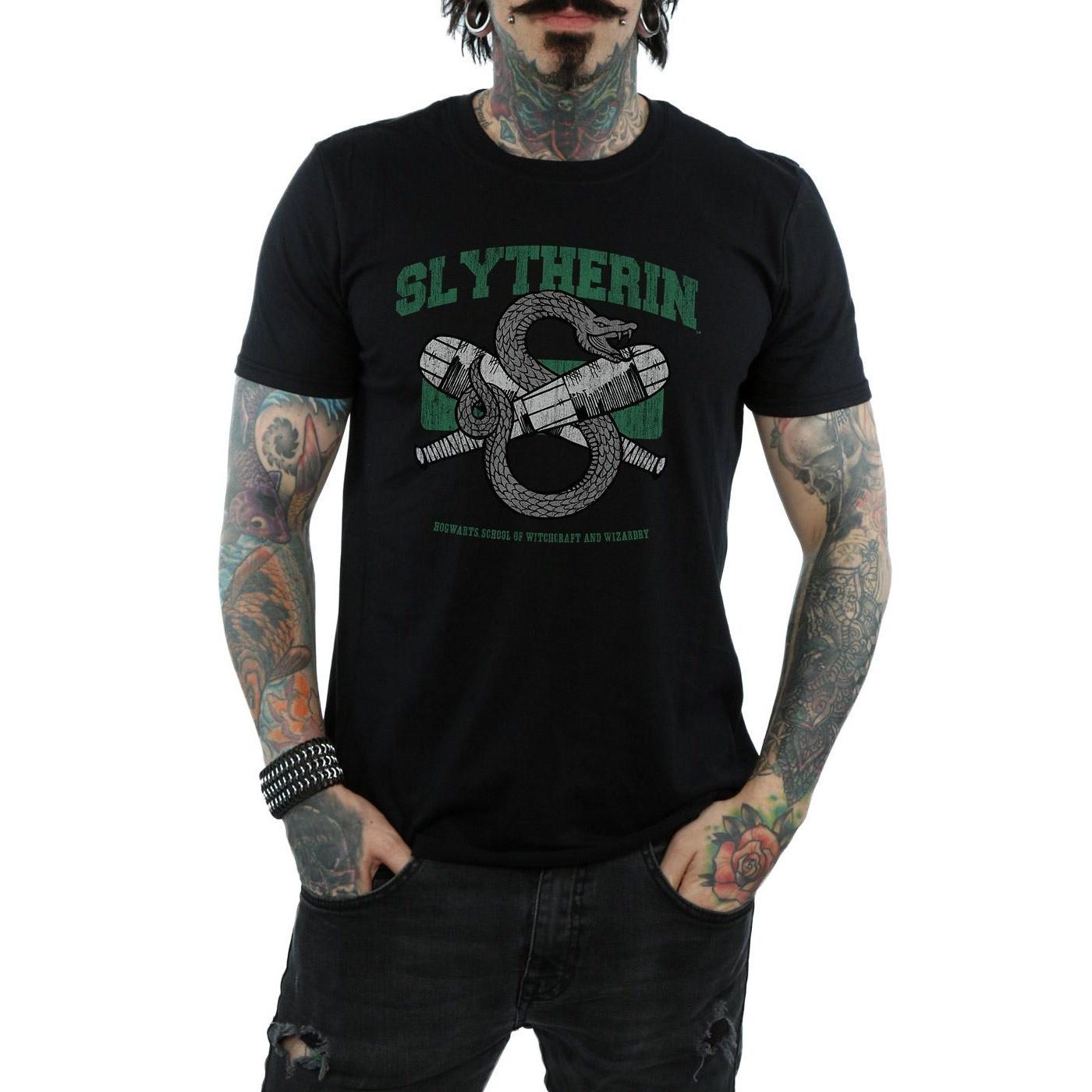 HARRY-POTTER  Tshirt SLYTHERIN QUIDDITCH 