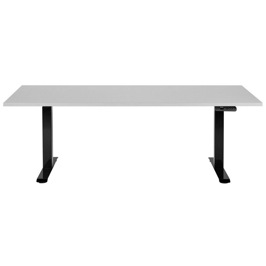 Beliani Scrivania elettrica regolabile in altezza en Pannello di fibre (LDF) Moderno DESTINES  